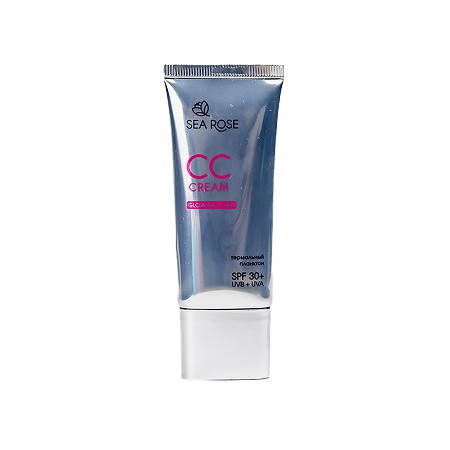 Matsesta. CC CREAM GLOW FACE SKIN с перламутром лактоно SPF 30+ защита от UVB+UVA лучей 50 мл