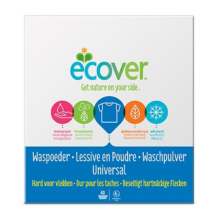 Ecover. Экологический стиральный порошок-концентрат "Эковер" универсальный, 3 кг