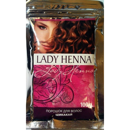Lady Henna. Порошок для волос Шикакай, 100 г