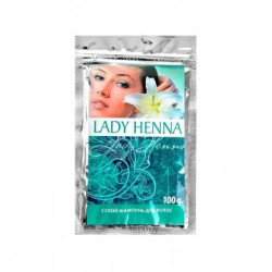 Lady Henna. Сухой шампунь для волос Леди Хенна 100 гр.