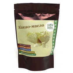 Green and Happy. Какао-масло пищевое. 100 г