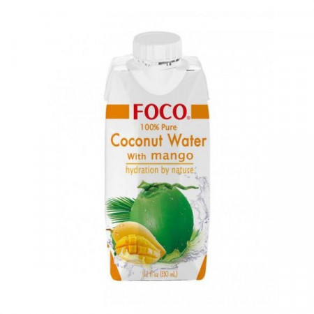 FOCO. Кокосовая вода с манго 330 мл